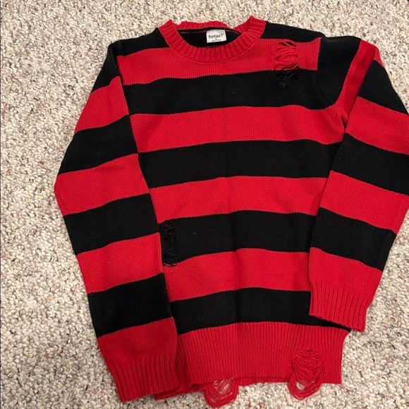 Spirit Red and Black Striped Costume Set - Picture 2 of 5